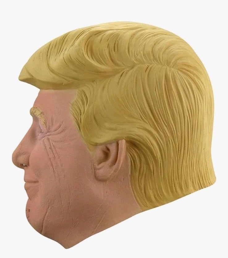 Fancy Dress Donald Trump Mask Costume Cosplay Party Celebrity Halloween Presiden