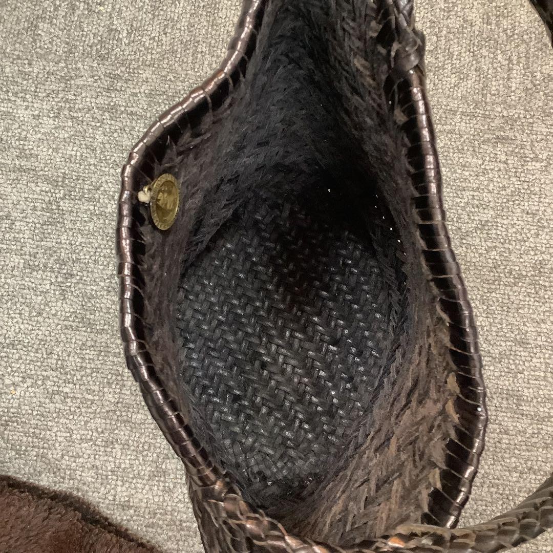 Dragon Diffusion Leather Mesh Tote Bag