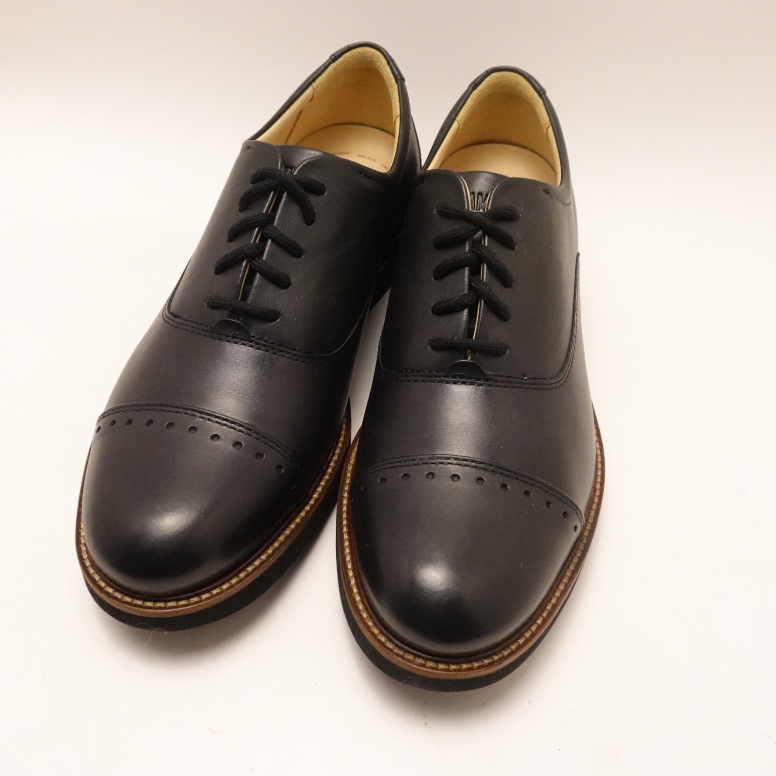 Samuel Hubbard Men’s Black Leather ‘Market Cap’ Shoes Vibram Soles Various Sizes