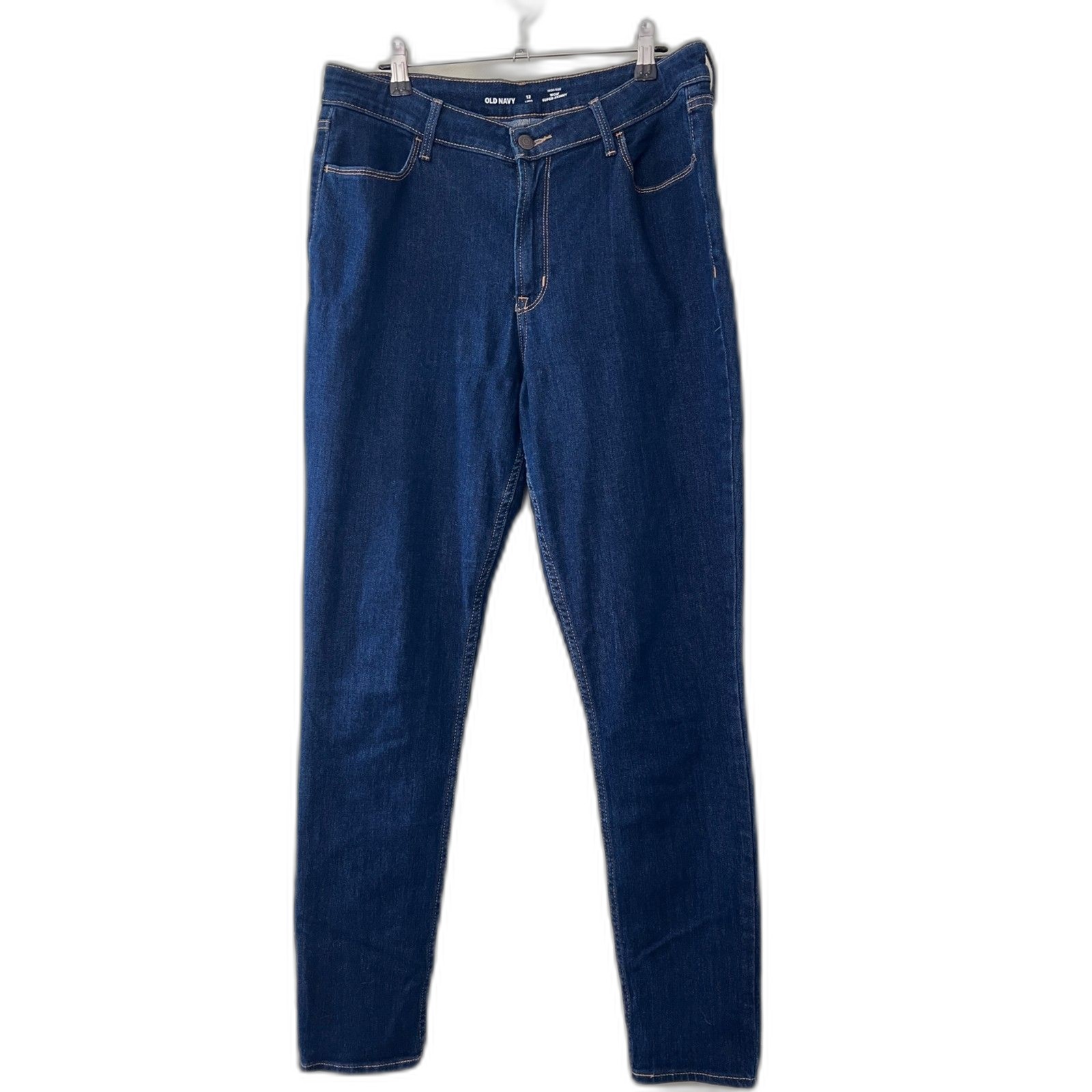 Wow Super Skinny Old Navy 12 Long Jeans