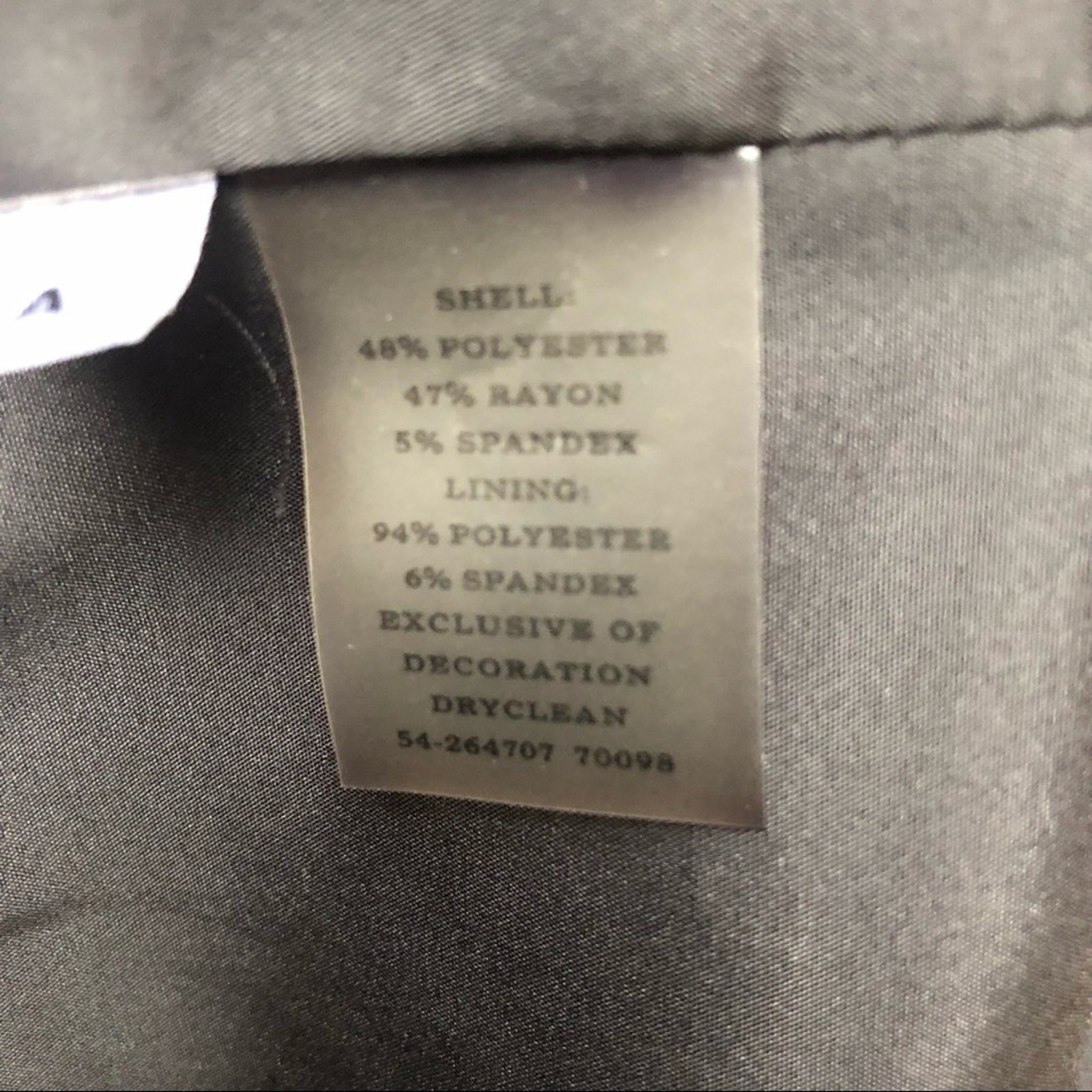 Ann Taylor lined jacket zip & button closure pockets button cuffs size 4