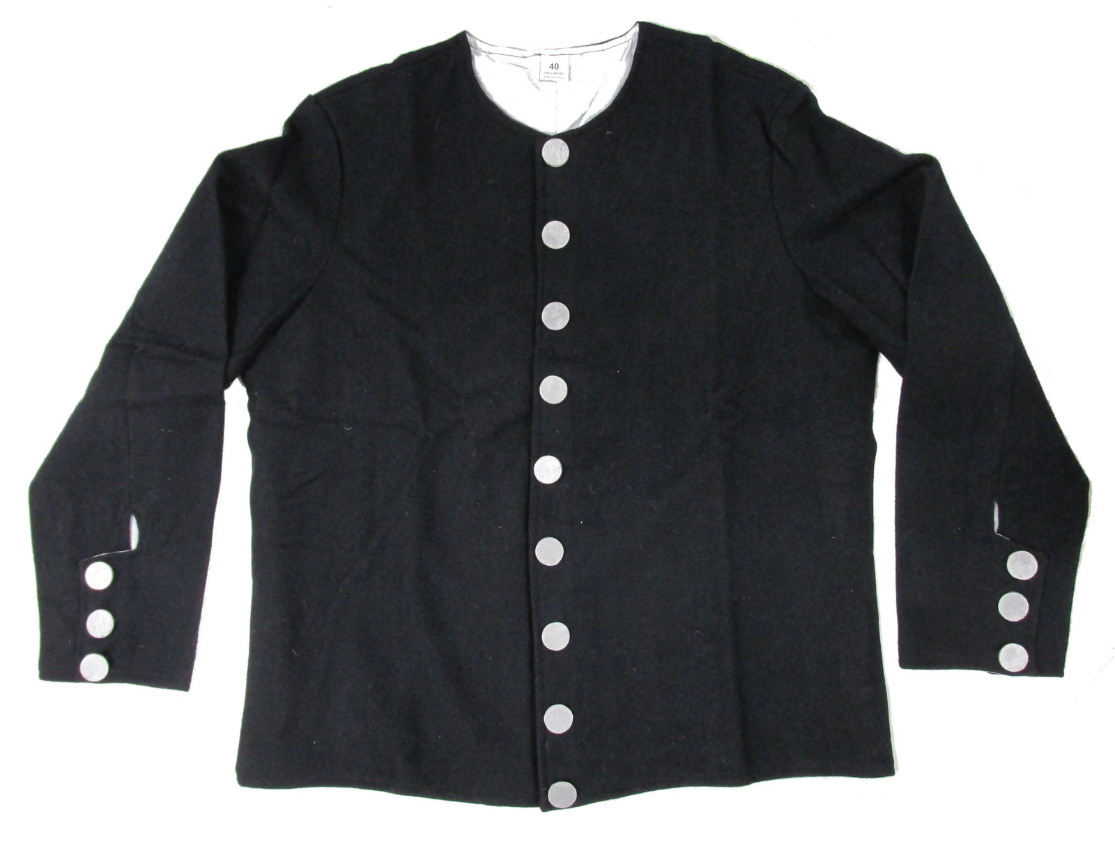 19th Century Wool Short Jacket – Colonial Revolutionary War Reproduction
