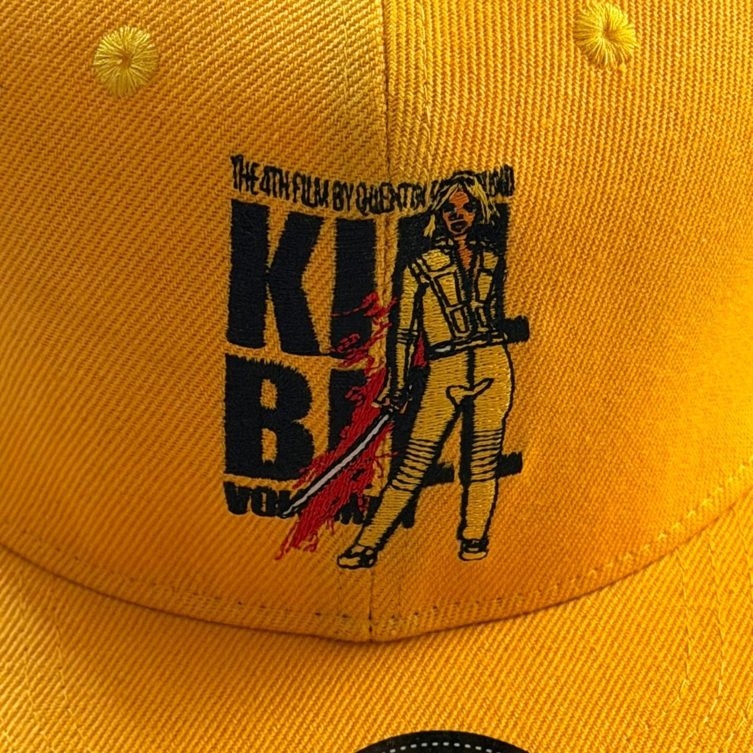 Headgear Classics Kill Bill Vol. 1 Snapback Hat Men’s One Size Yellow
