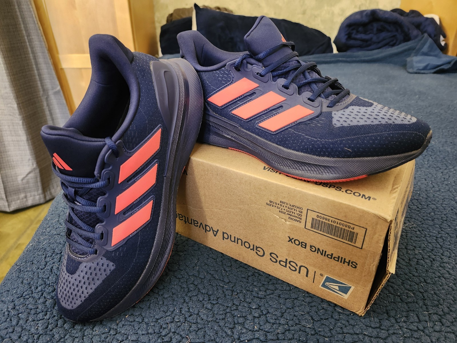 adidas boost running shoes men 11.5 new