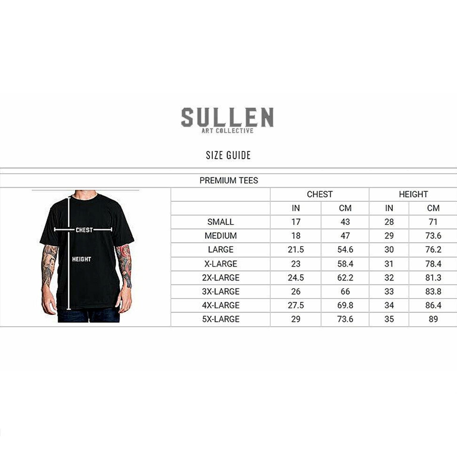 Sullen Art Collective Hair Of Dog Premium SCM5781 Short Sleeve T-shirt For Men
