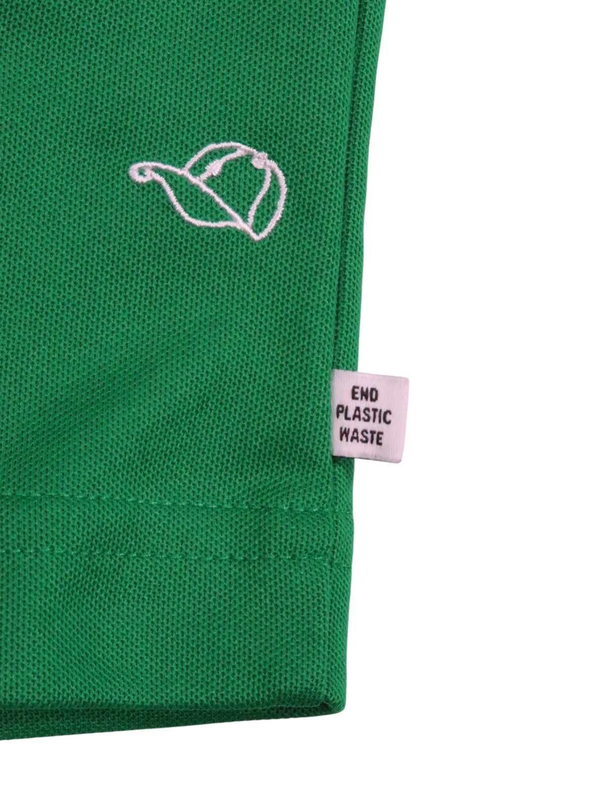 $95 ADIDAS Golf monogram embroidered recycle logo xxl ht6845 polo shirt emerald