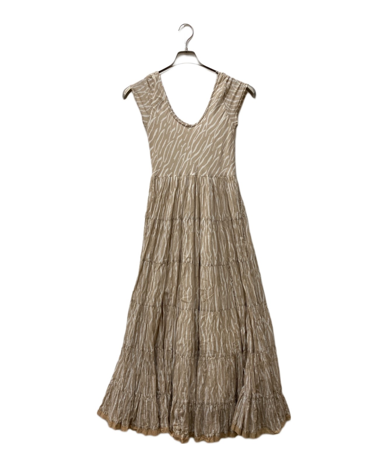 MARIHA Sleeveless dress Not specified beige Ext+++