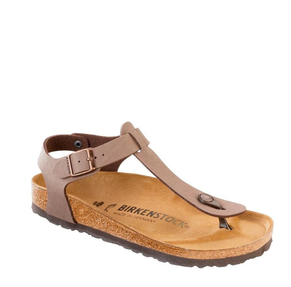 BIRKENSTOCK KAIRO MOCCA MOCHA BROWN REGULAR/WIDE WIDTH FLIP-FLOPS UNISEX SANDALS