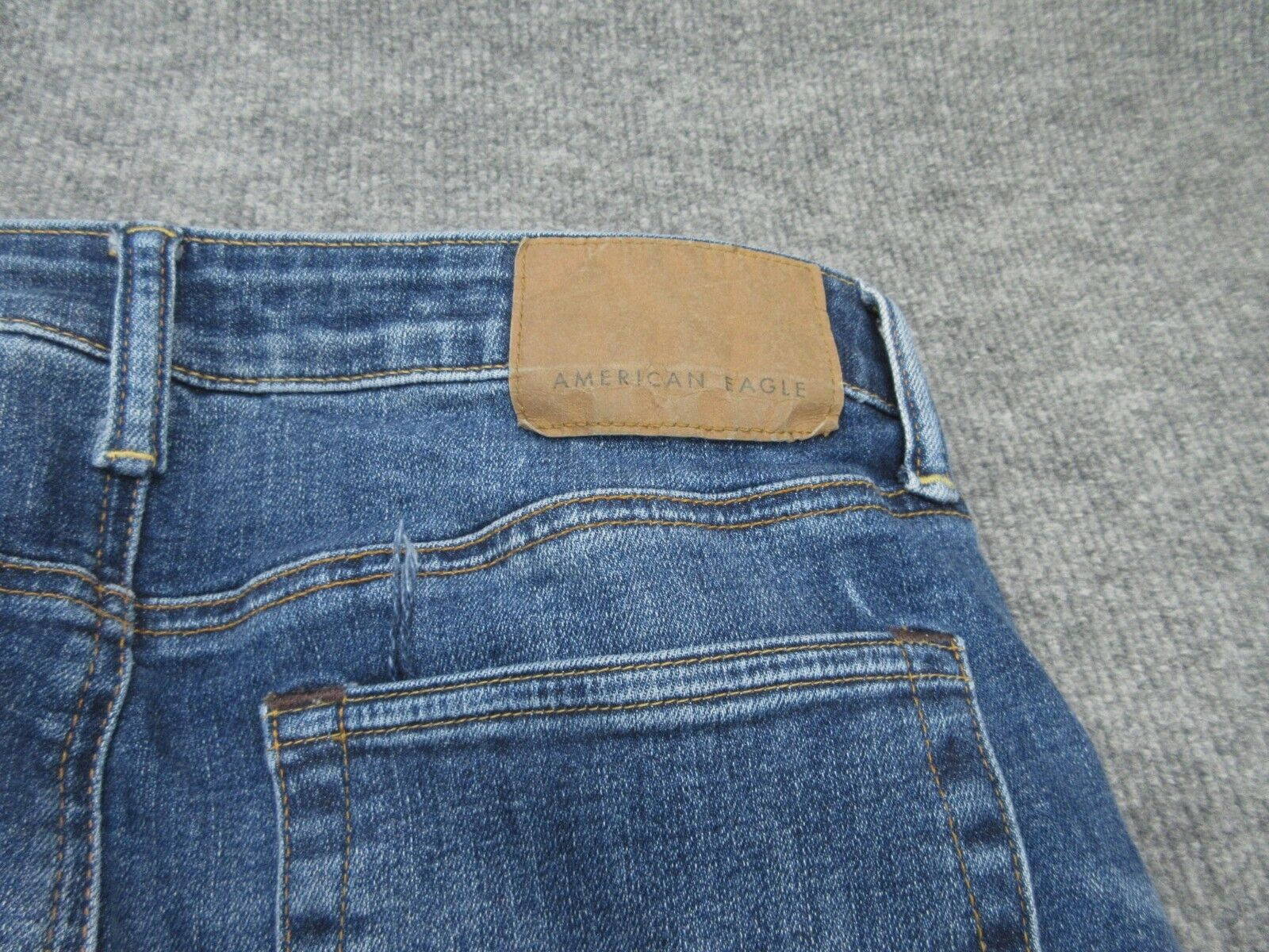 American Eagle Jeans Mens 30×32 Blue Slim Next Level Airflex Denim (FITS 31×31)