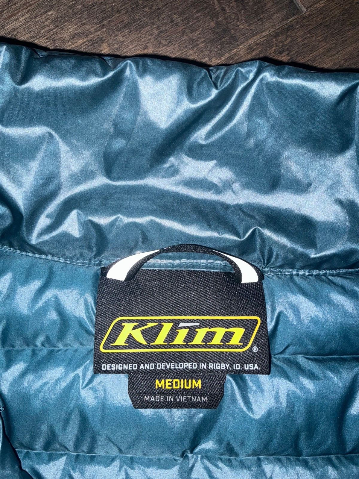 Klim Maverick Down Jacket Medium Blue New with Tags