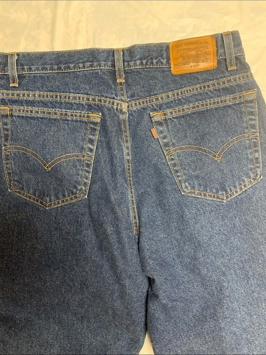 Levi’s Vintage 540 Brown Tag Made In USA Relaxed Fit Jeans 36 X 29