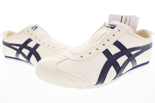 Onitsuka Tiger MEXICO 66 SLIP-ON 1183A360 205 Birch Midnight US 6.5 – 14 Box NEW
