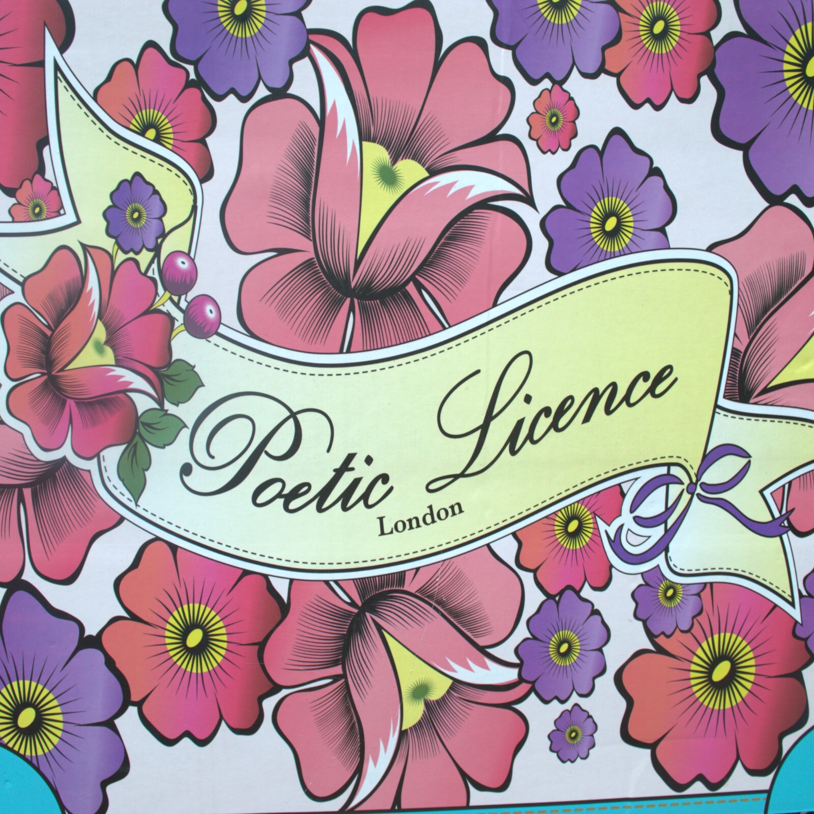 Poetic Licence 8.5 Sandals Natural Petal Pusher Floral Fabric Leather Wedge Shoe