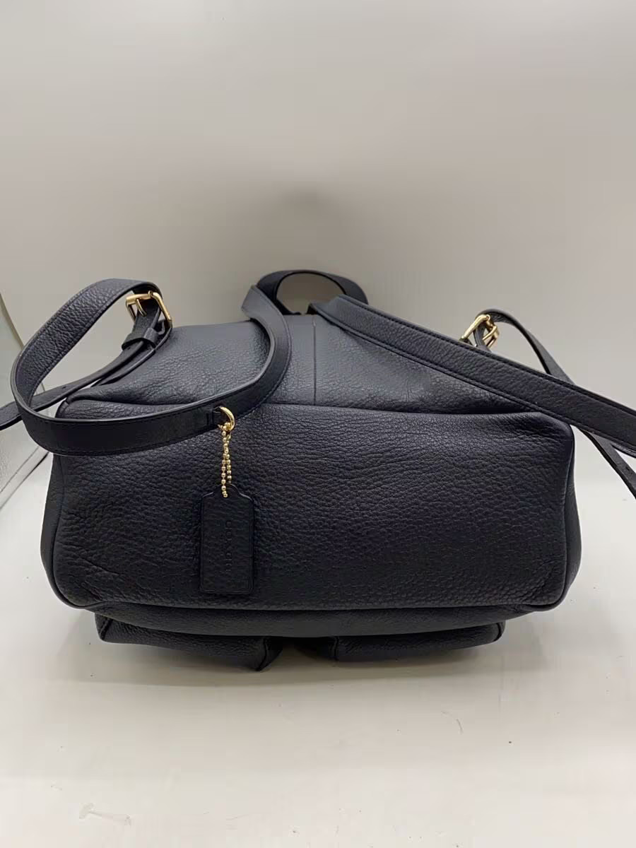 COACH Leather Bag NVY H1780-F37410