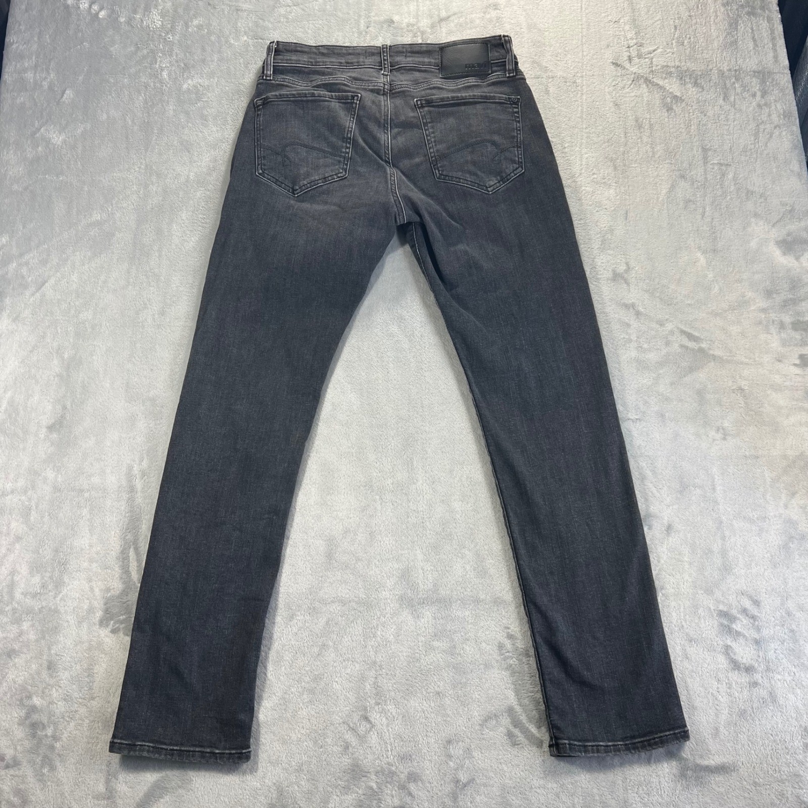 MAVI Marcus Slim Straight Leg Jeans Mens 31×32 Dark Gray Excellent Stretch Denim