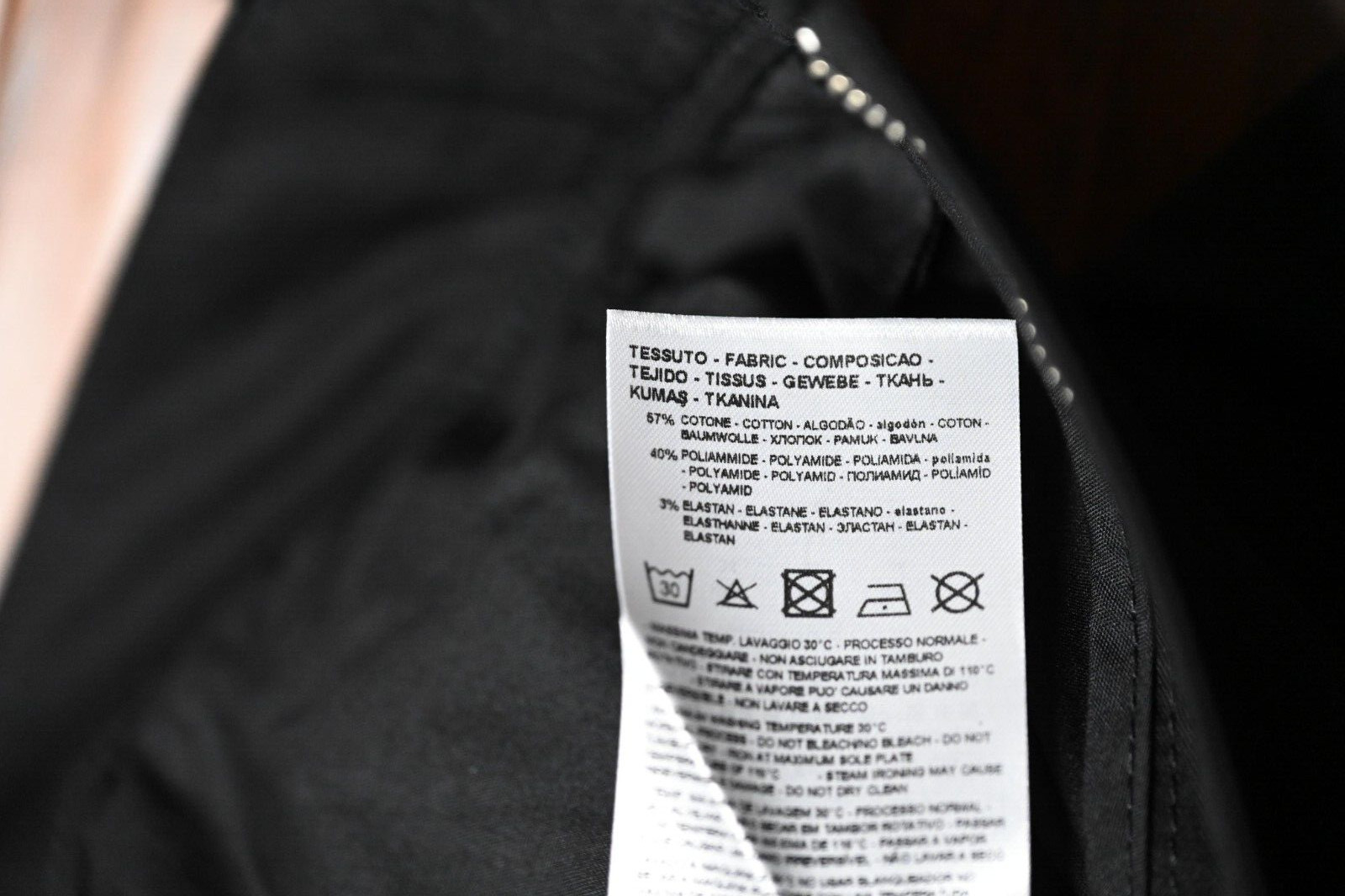 Armani Exchange A|X $160 Men’s Stretch Cotton Dark Blue Cargo Pants 32