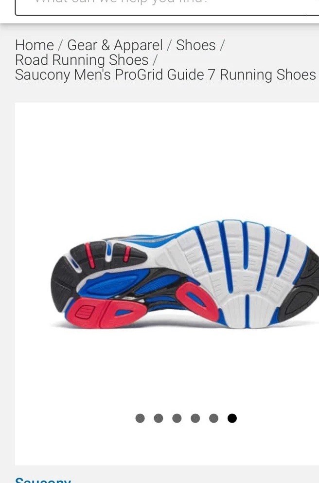 Saucony Men’s ProGrid Omni 7 Grey/royal S79036-15. 11.5