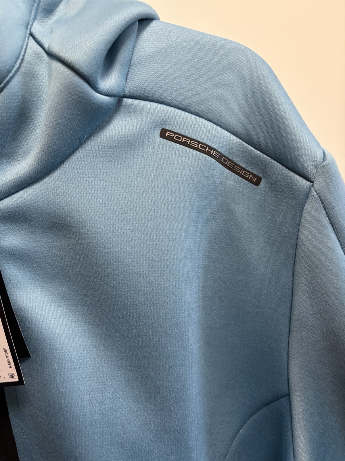PUMA Porsche Design Full Zip Hooded Light Blue Men luxury Jacket Large NWT