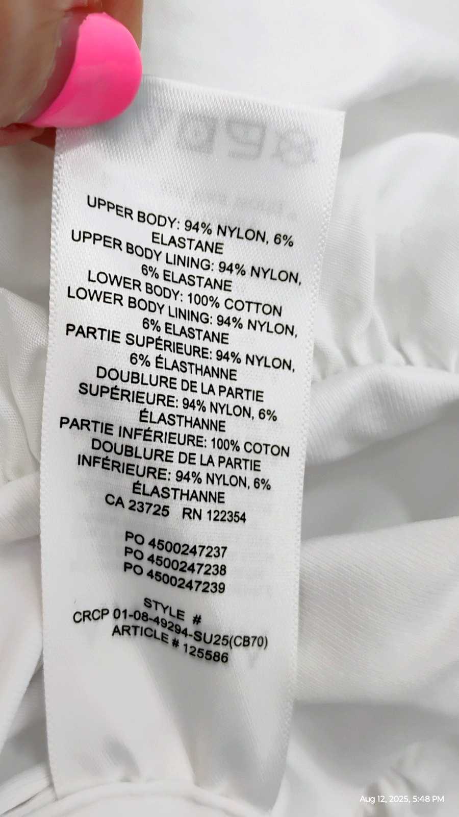 NEW Aritzia Babaton Optimist Contour Cotton Poplin Fit Flare Micro Dress White L