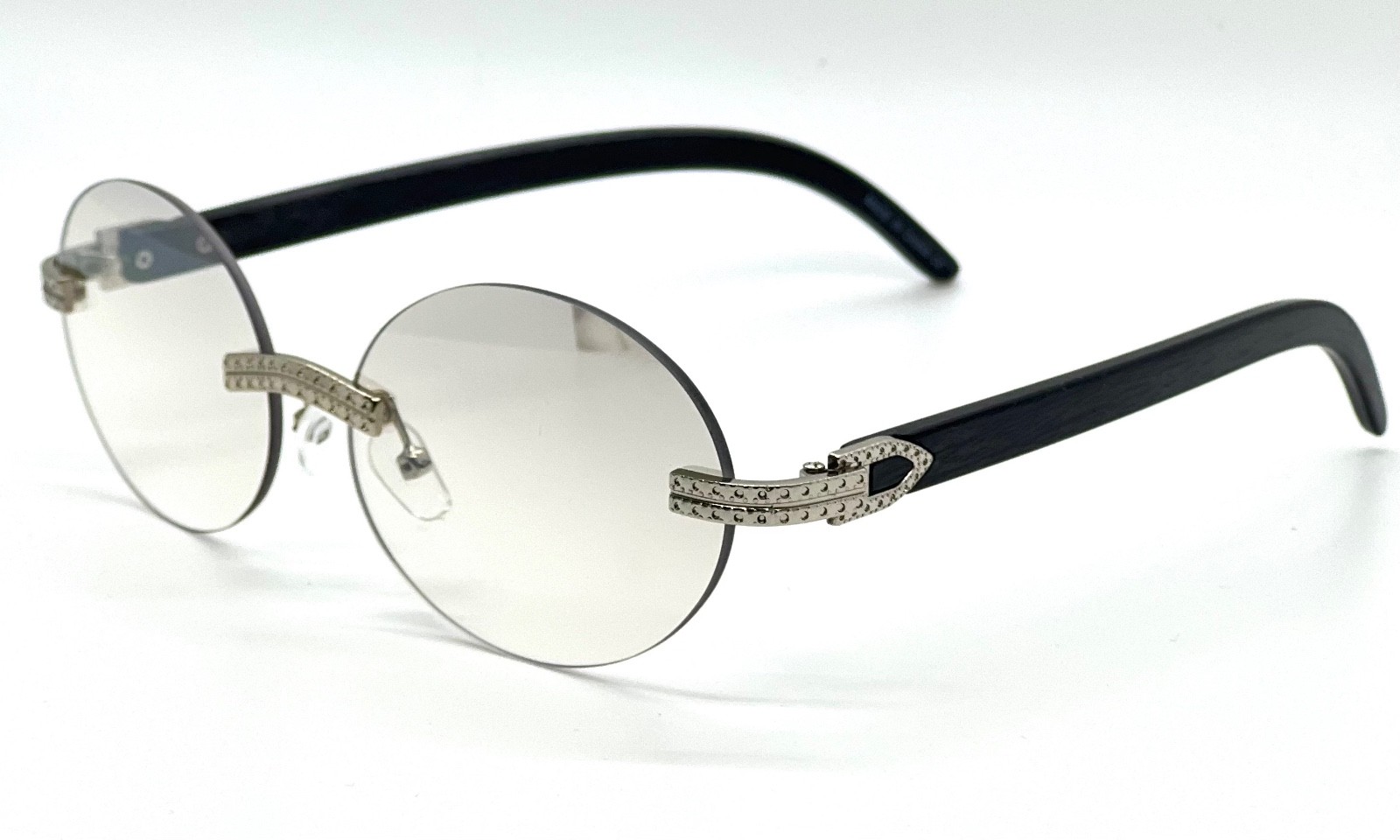 Small Brown Gradient Lens Sunglasses Gold Metal Frame Women Light weight Comfort