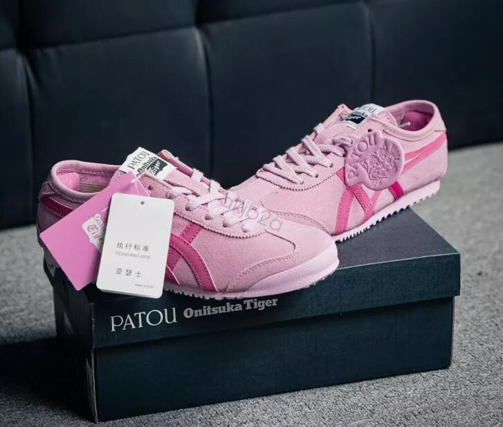 Unisex Patou x MEXICO 66 Pink non-slip low-top