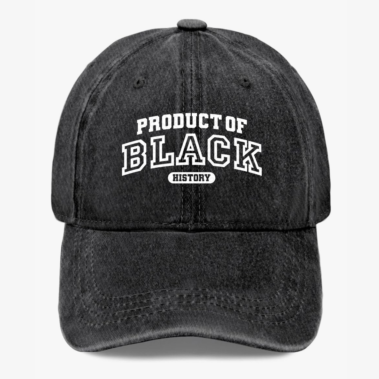 Product of Black History Hat Cultural Pride Statement Baseball Cap 7 Colors