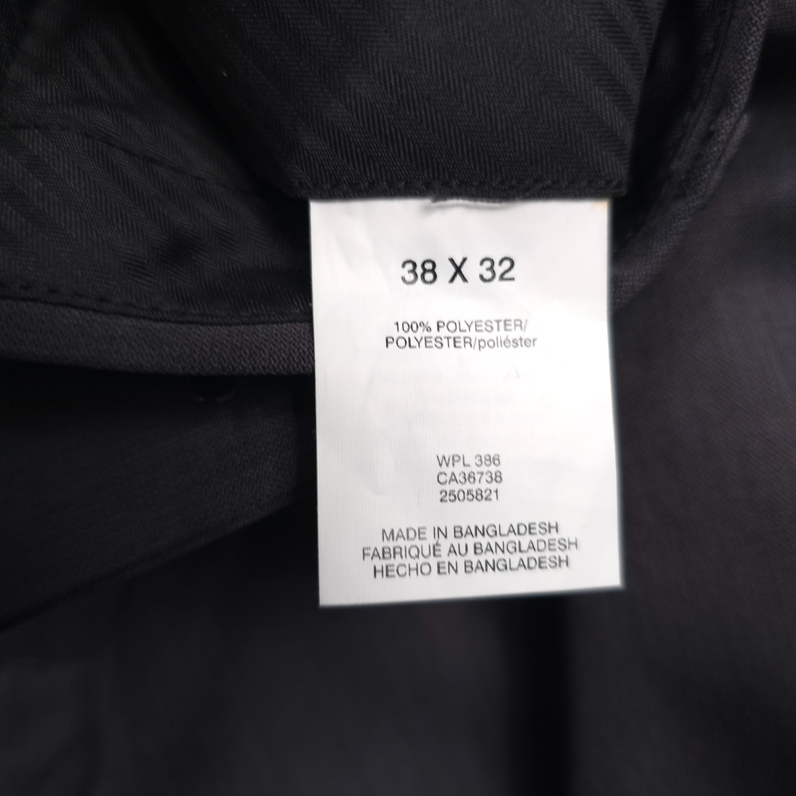 Kenneth Cole Reaction Gray Slim Fit Dress Pants Mens Size 38 X 32
