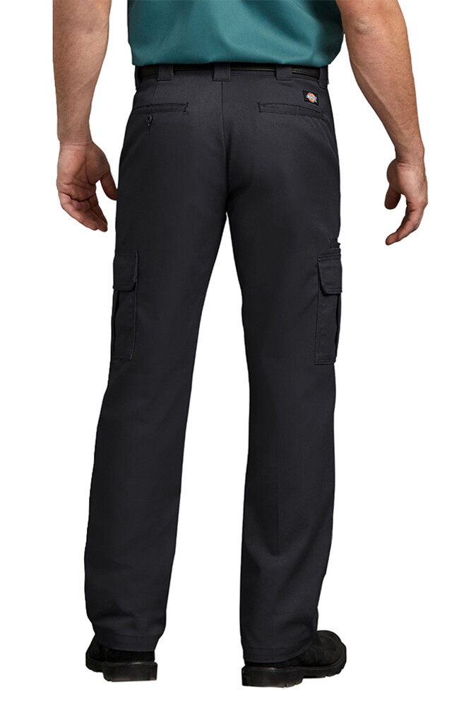 Dickies Mens Flex WP595 Regular Fit Straight Leg Work Uniform Pocket Cargo Pants