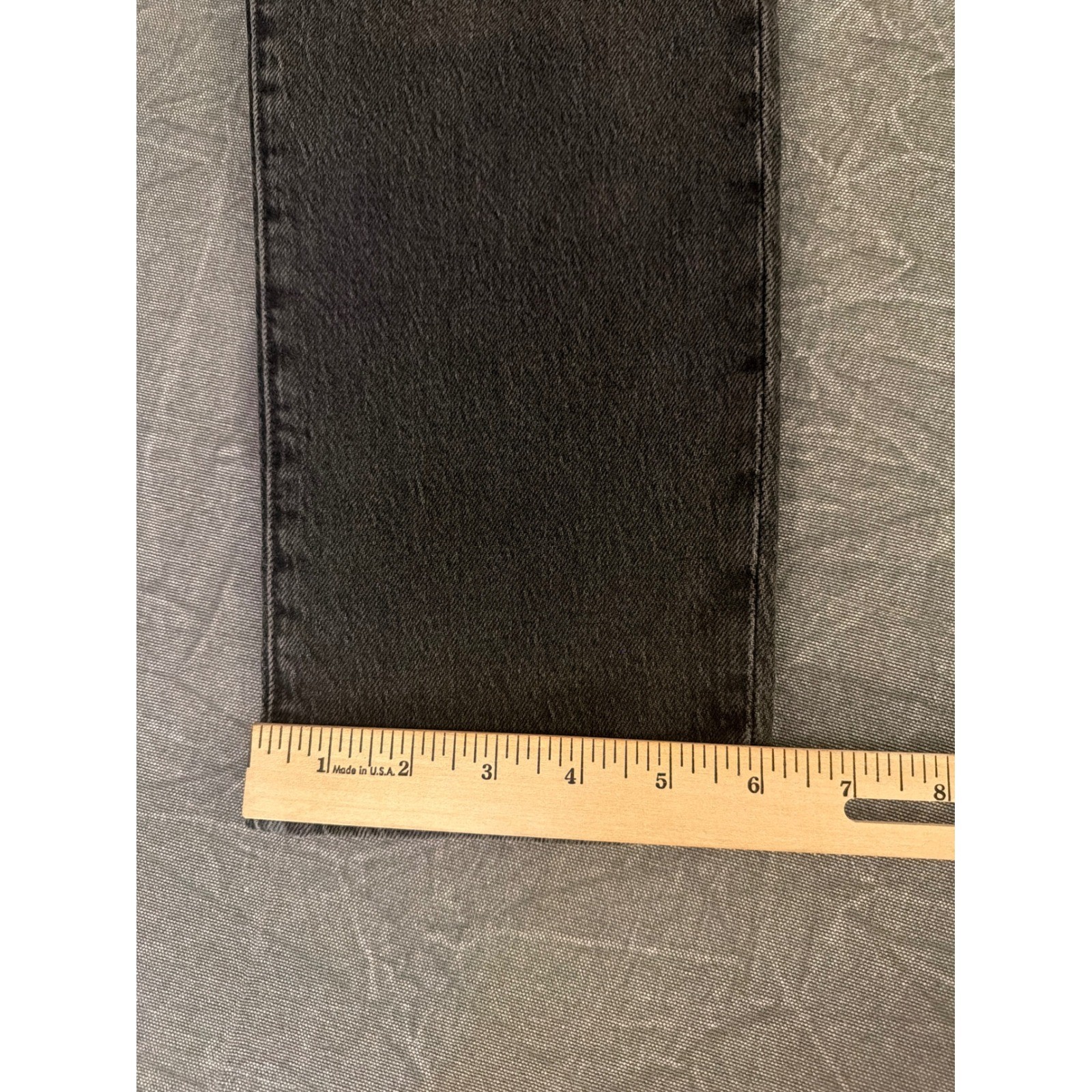 Madewell Jeans Womens 25P The Mid-Rise Perfect Vintage Black Straight Leg