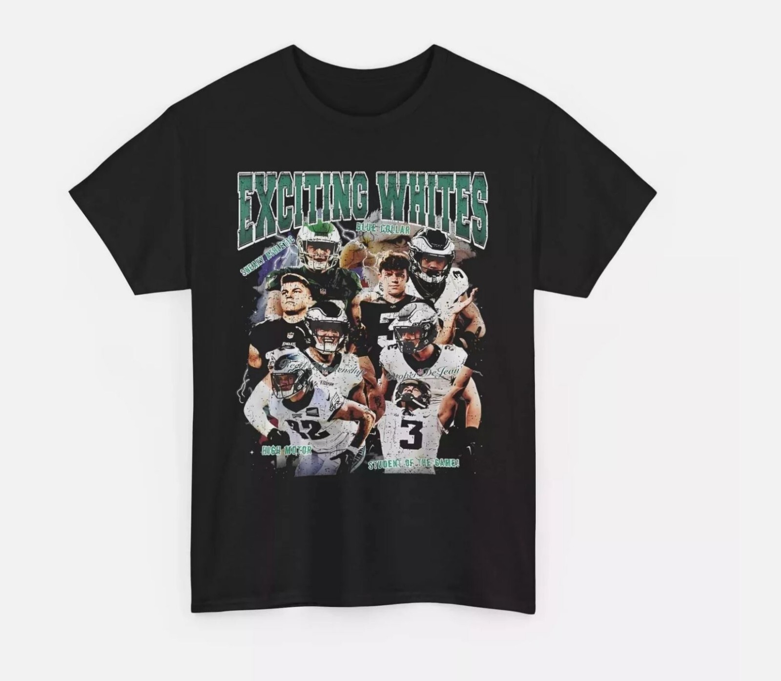 Exciting Whites Reed Blankenship & Cooper DeJean Eagles T-Shirt