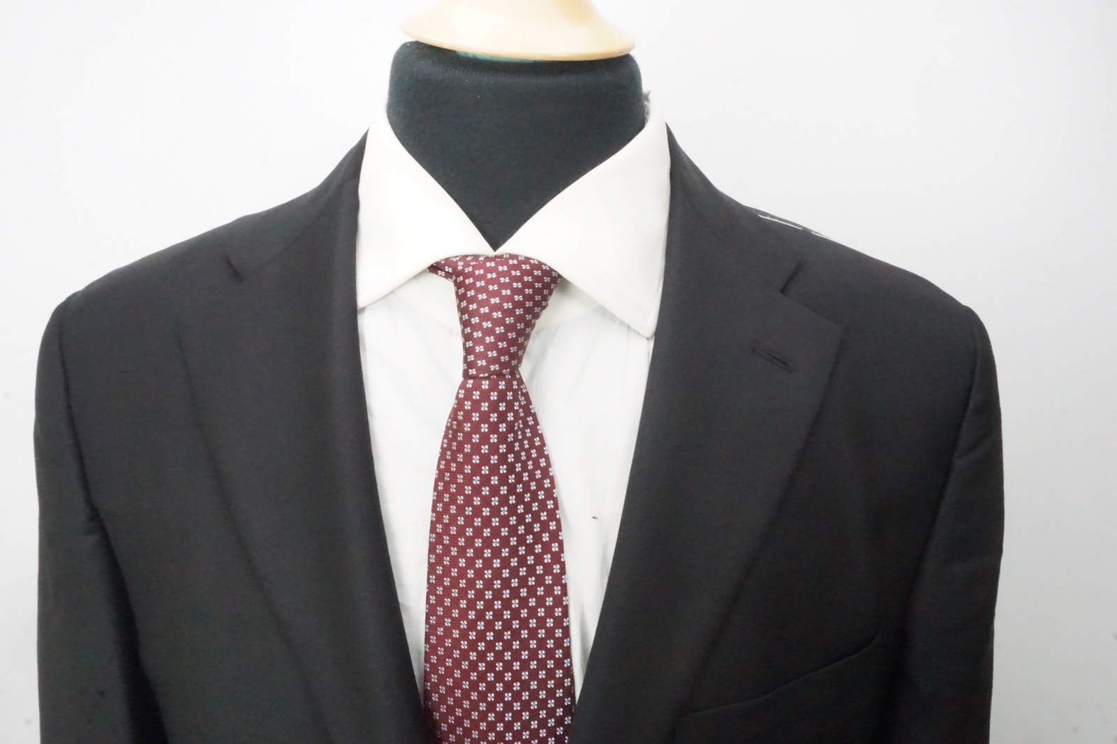 Burberry London Black S150s Wool 2 Pc Suit Jacket Pants Sz 38R BRAND NEW
