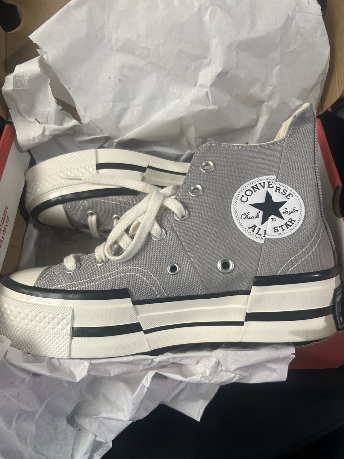 Converse Chuck Taylor All Star Chuck 70 Plus Sneakers Unisex 5 Men 7 Women