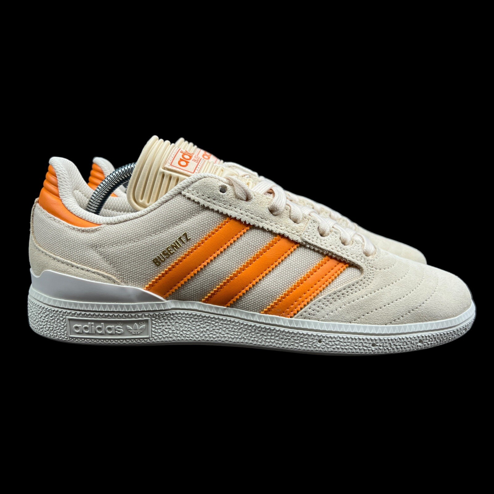 Adidas Busenitz Crystal Sand Bright Orange Gold Shoes IE3096 Men’s Sizes 7 – 13