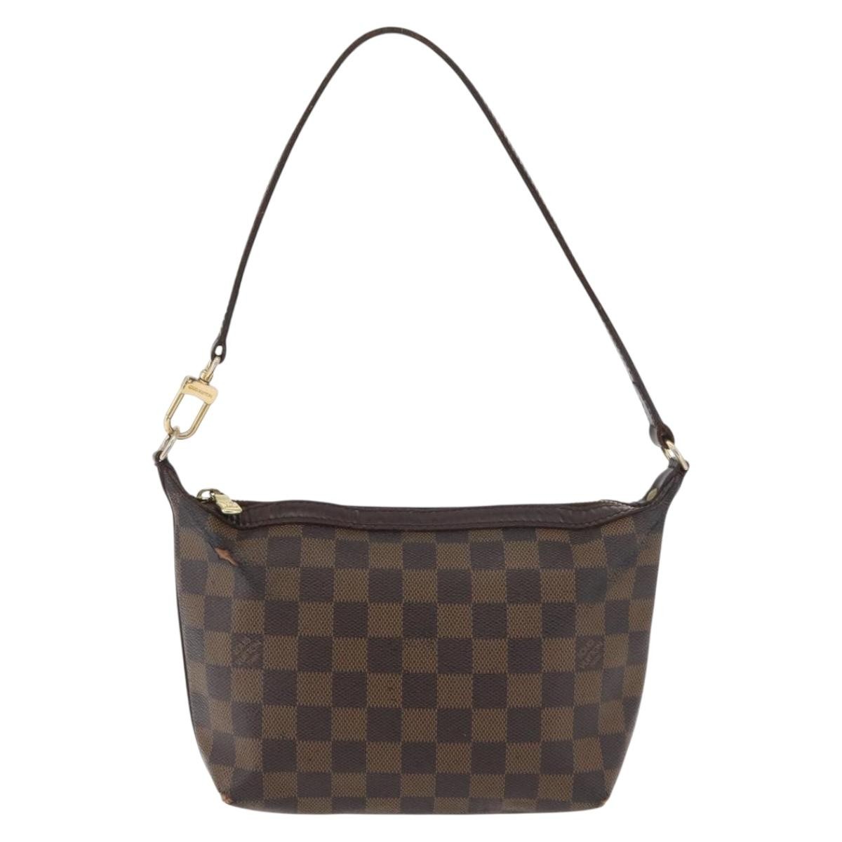 LOUIS VUITTON Damier Ebene Illovo PM Shoulder Bag N51996 LV Auth BA12761