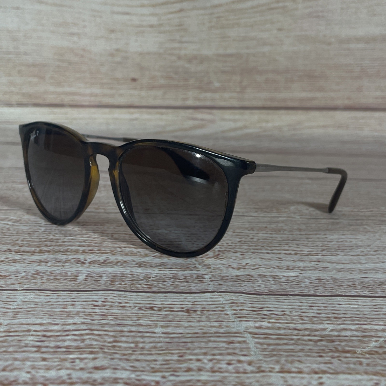 Ray Ban Erika Brown Polarized Sunglasses RB4171 710/T5 54 18 145 3P 057