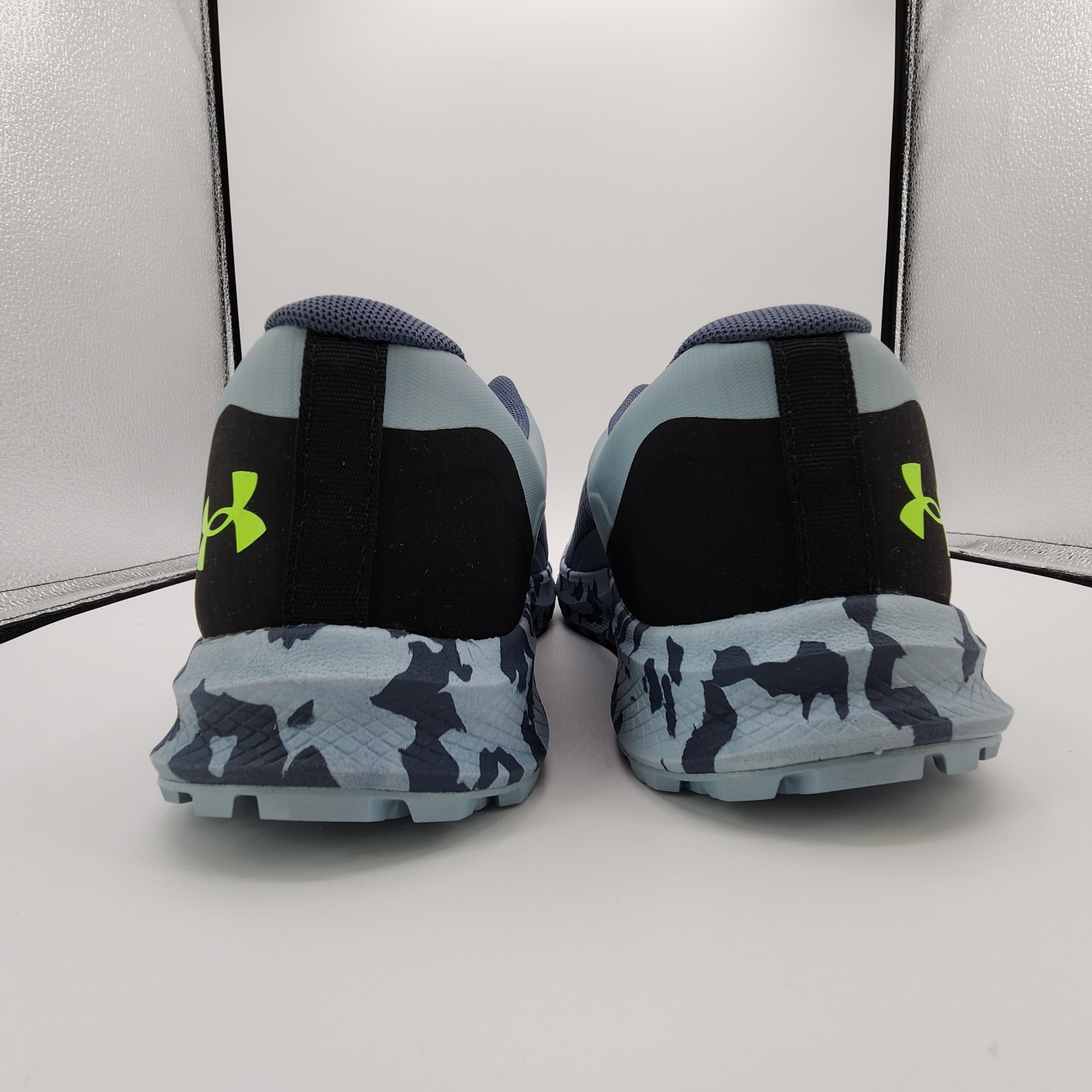 Under Armour UA Bandit Trail 3 Running Shoes Mens 10.5 Downpour Gray NEW READ