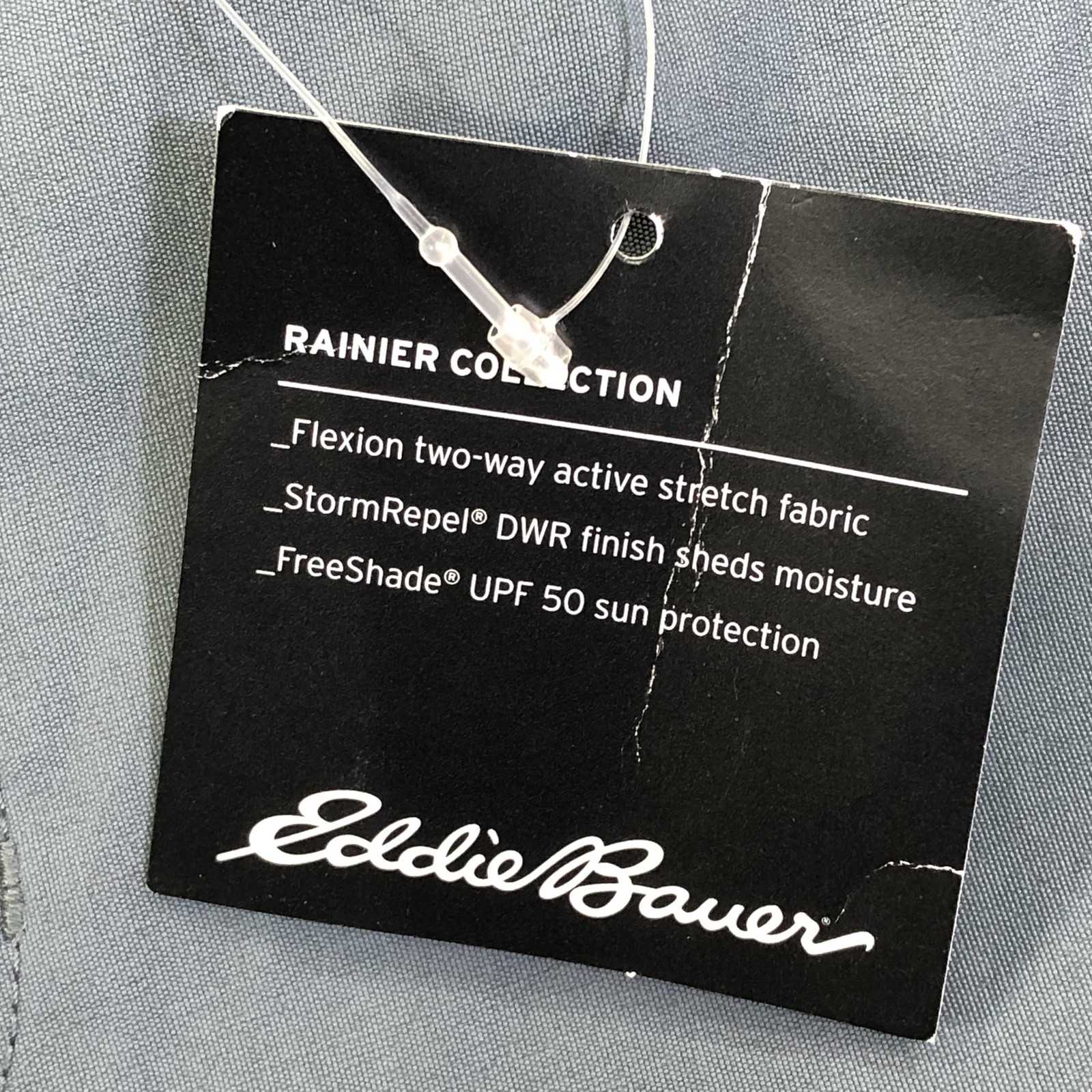Eddie Bauer Rainier Capri Pants Womens 4 Gray Nylon Hiking Outdoor Stretch