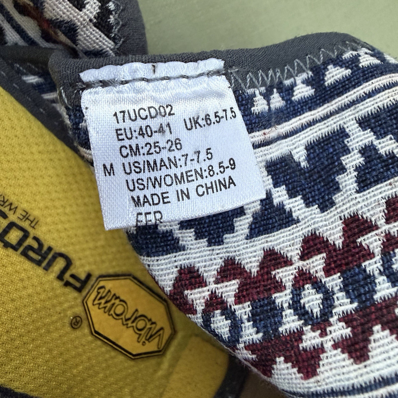 Vibram suede Furoshiki Wrap Boots Blue eu 40-41 us men 7-7.5 women 8.5-9