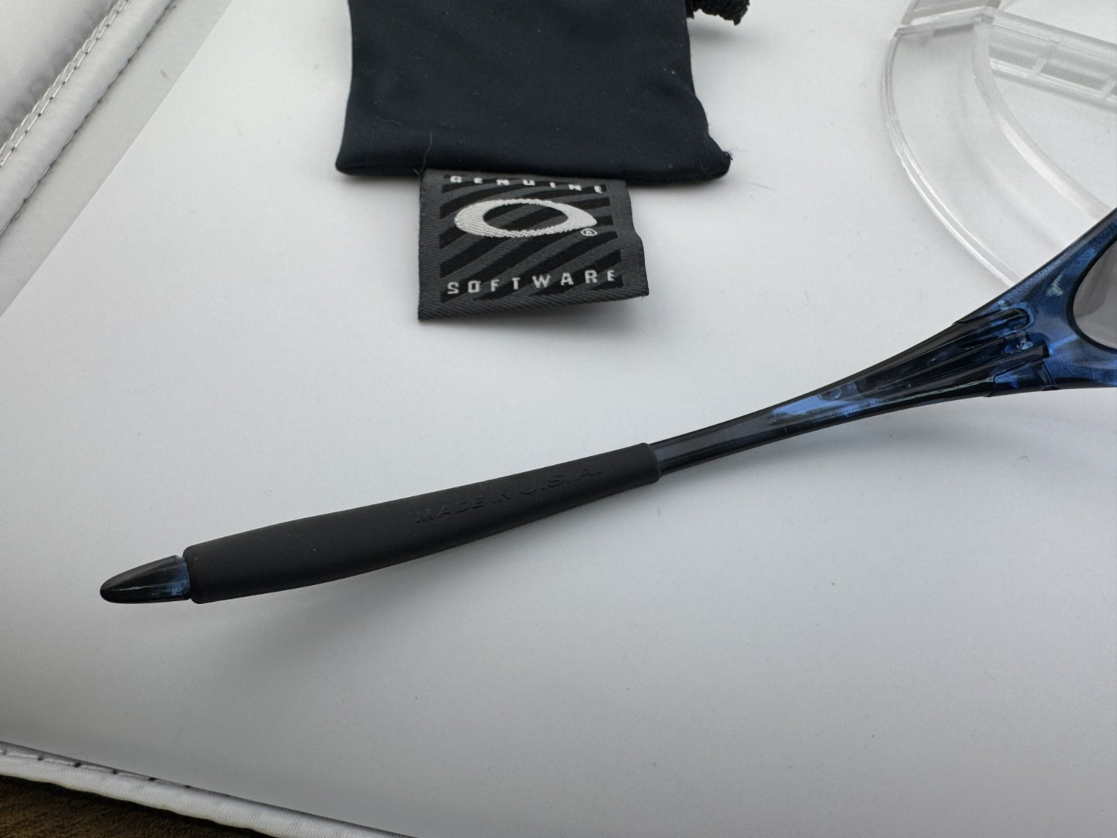 OAKLEY MINUTE GEN 2 BLUE TORTOISE ICE IRIDIUM POLARIZED SUNGLASSES 12-812 RARE