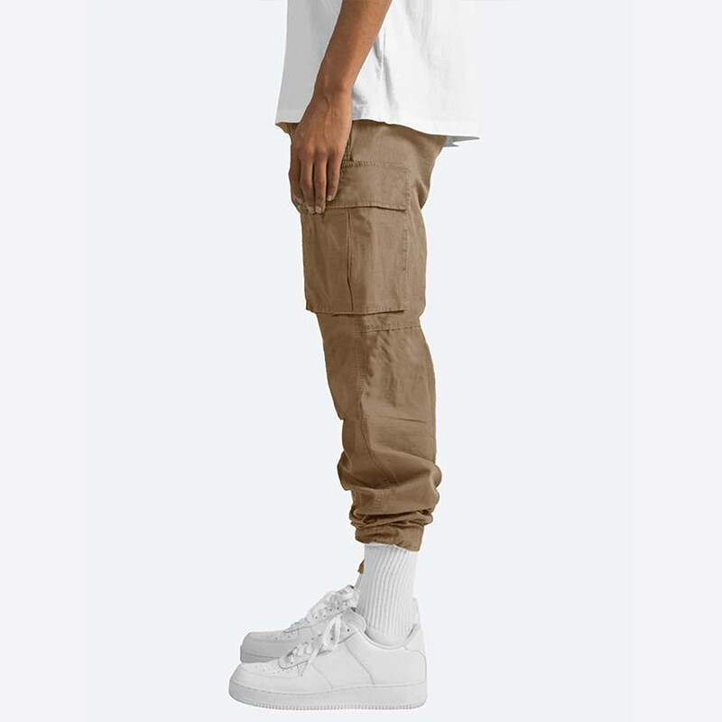 Men’s Trousers Work trouser knee pad pocket Black Grey Khaki Heavy duty