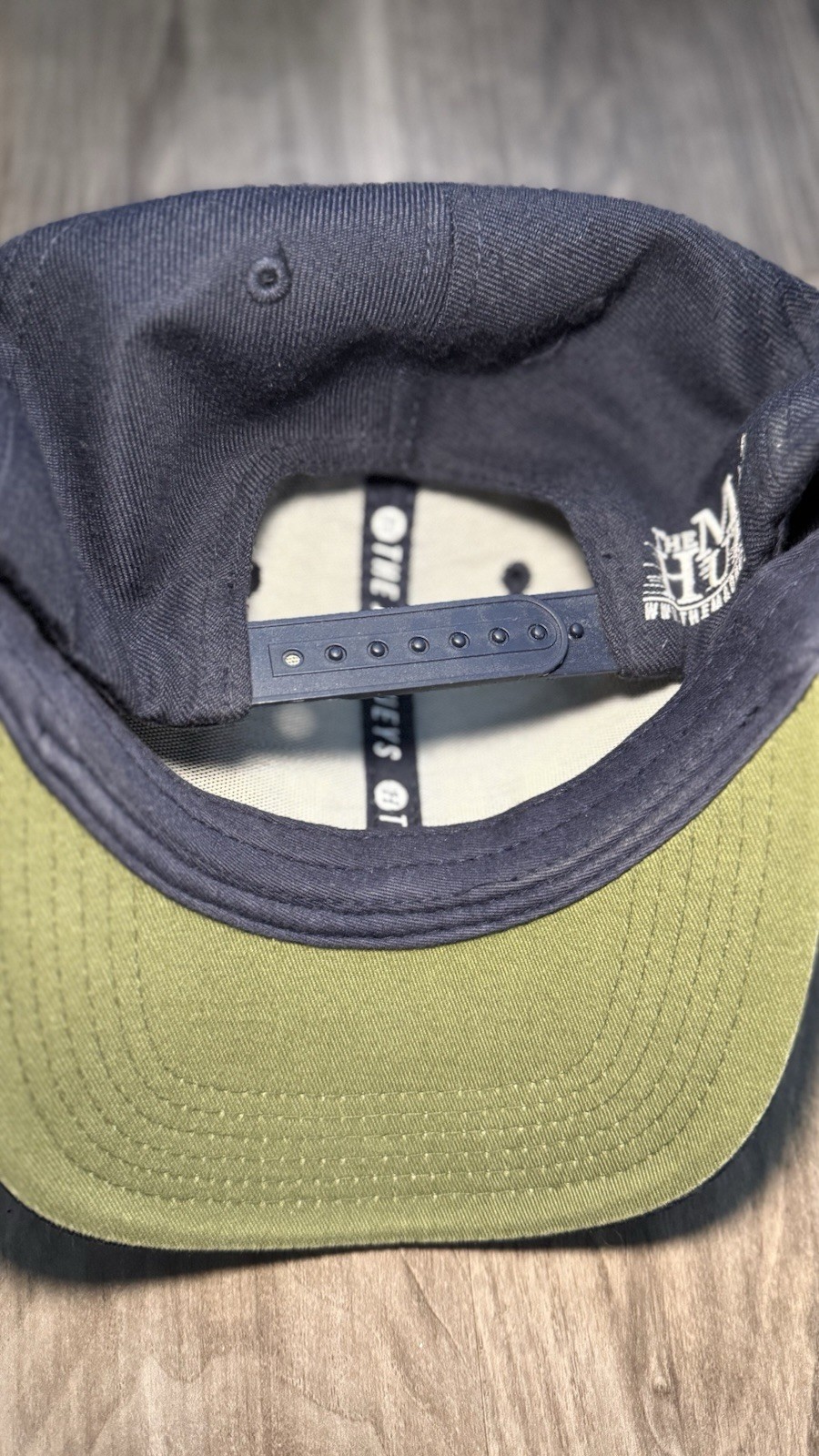 The Mad Hueys Adjustable Snapback Baseball Cap – Blue – Fishing Hat – 2015