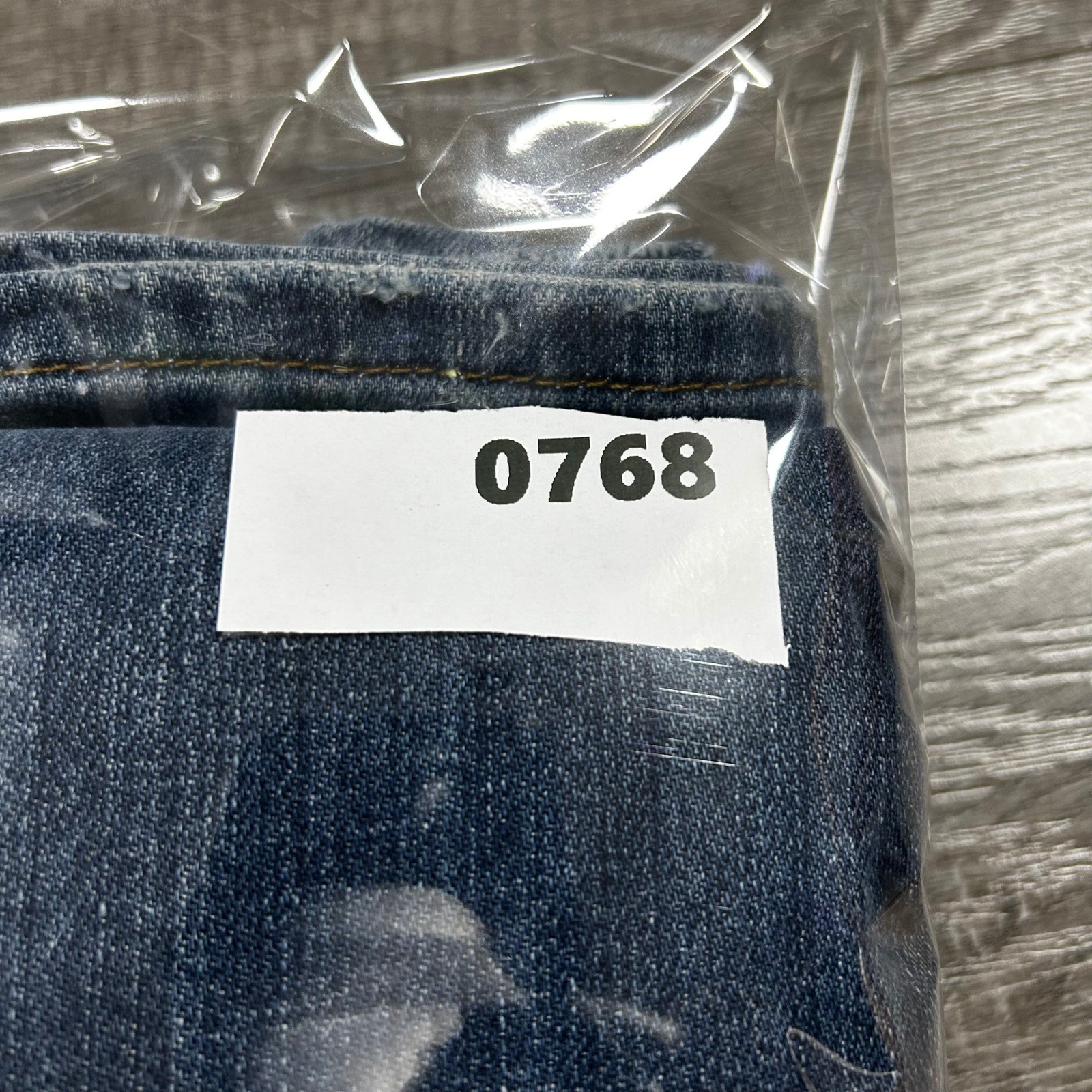 Joe’s Jeans The Brixton Nate Straight Narrow Blue Denim Pants CRJNA8225I Mens 36