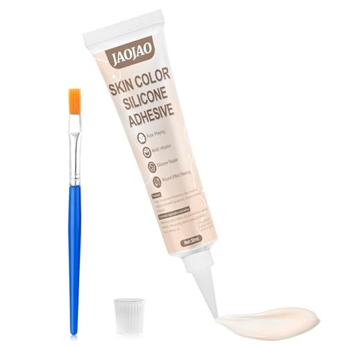 Silicone Adhesive Skin Color Silicone Adhesive Glue for Skin Doll Repair Soft