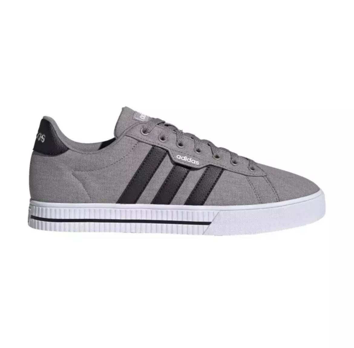 Adidas Daily 3.0 Low Men’s Size 8 – 9 Casual Lifestyle Shoes Gray Black FW3270