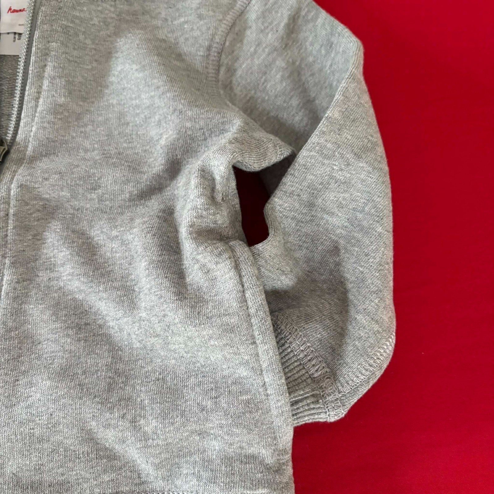 Hanna Andersson Cute Cotton French Terry Hoodie Jacket. Size 12-18 Months, 75 cm