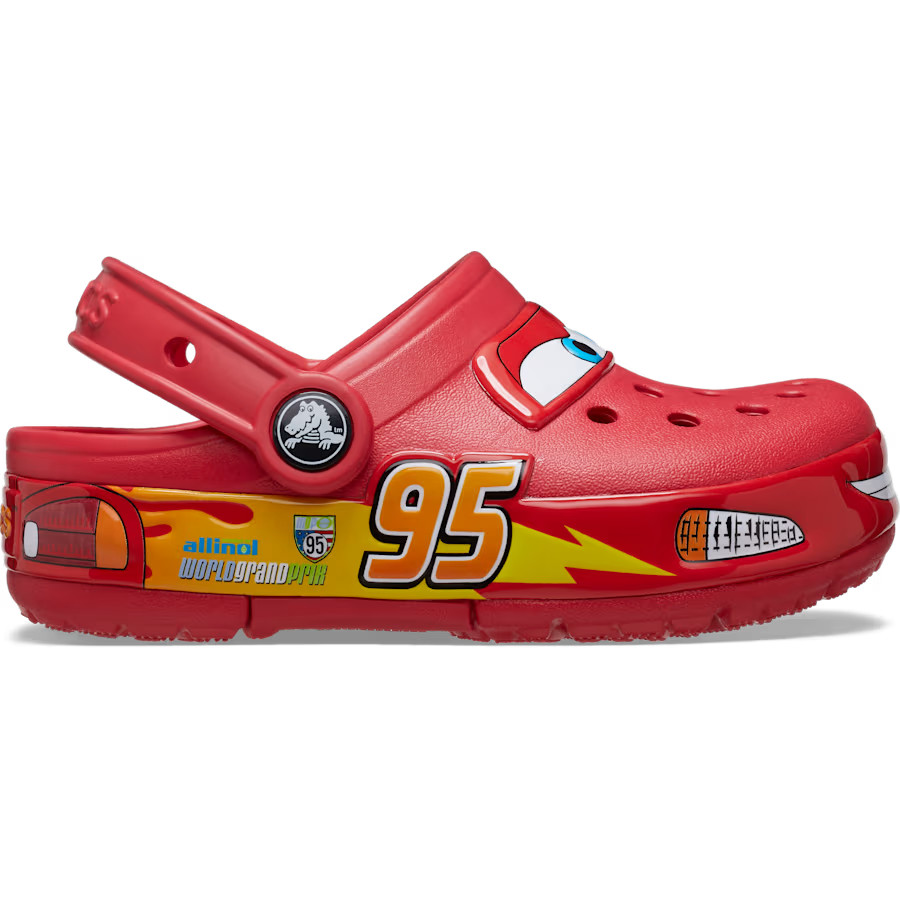 Crocs Lightning McQueen Clog Toddler Light Up C6 C7 C8 C9 C10 Disney Pixar Cars