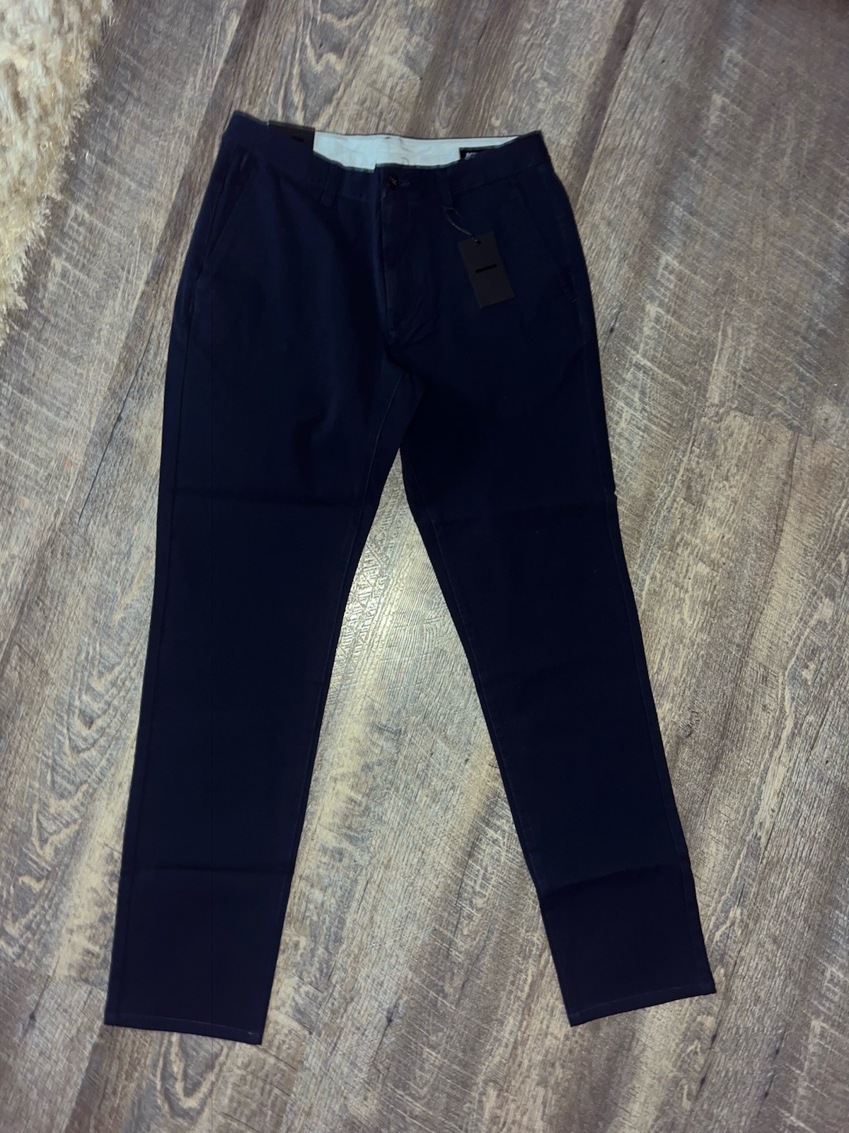 Bonobos Stretch Washed Chino 31×32 Slim Fit Navy Blue Maritime Navy New $99