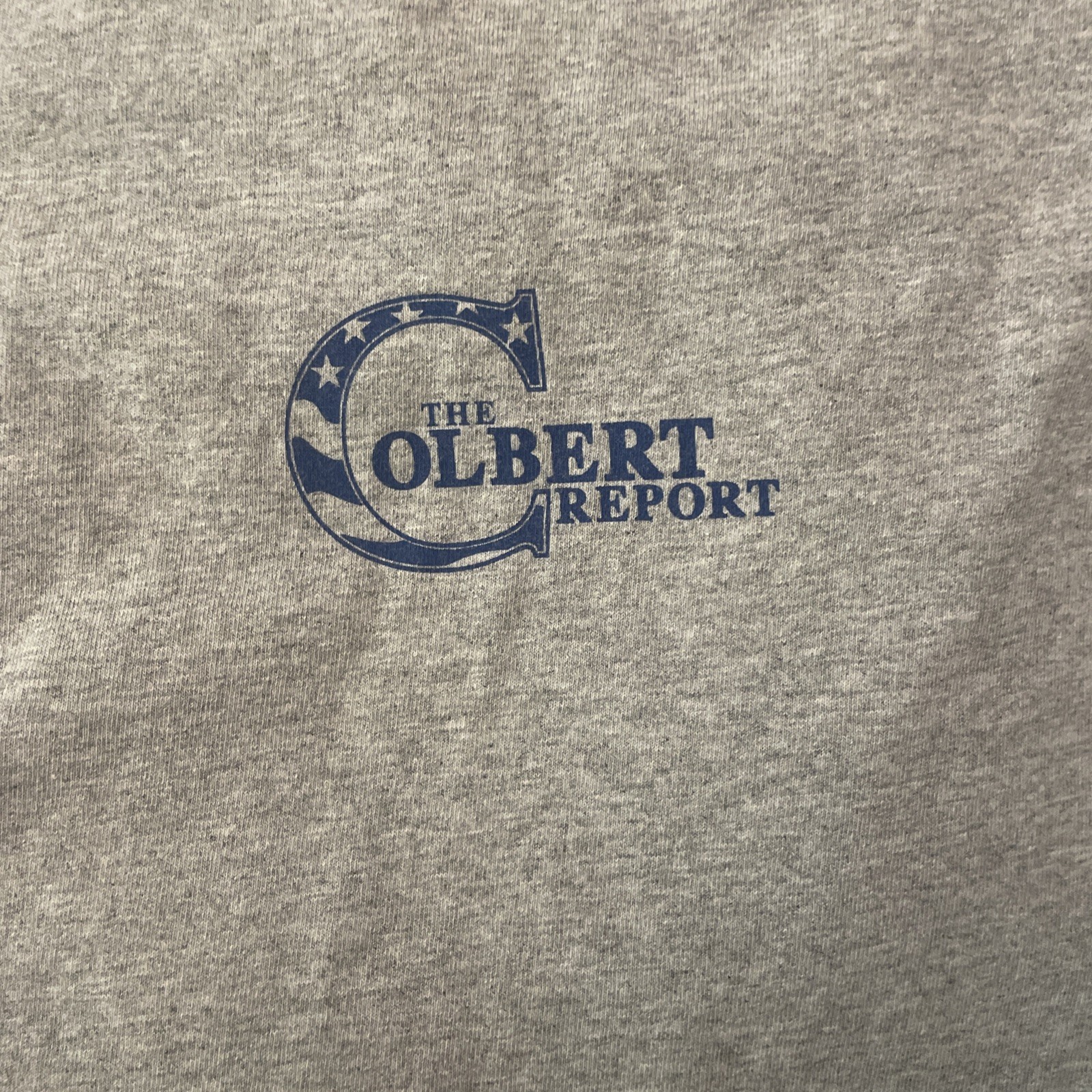 Colbert Report Vintage Grey Lincoln T-Shirt Size Large from Audience Taping