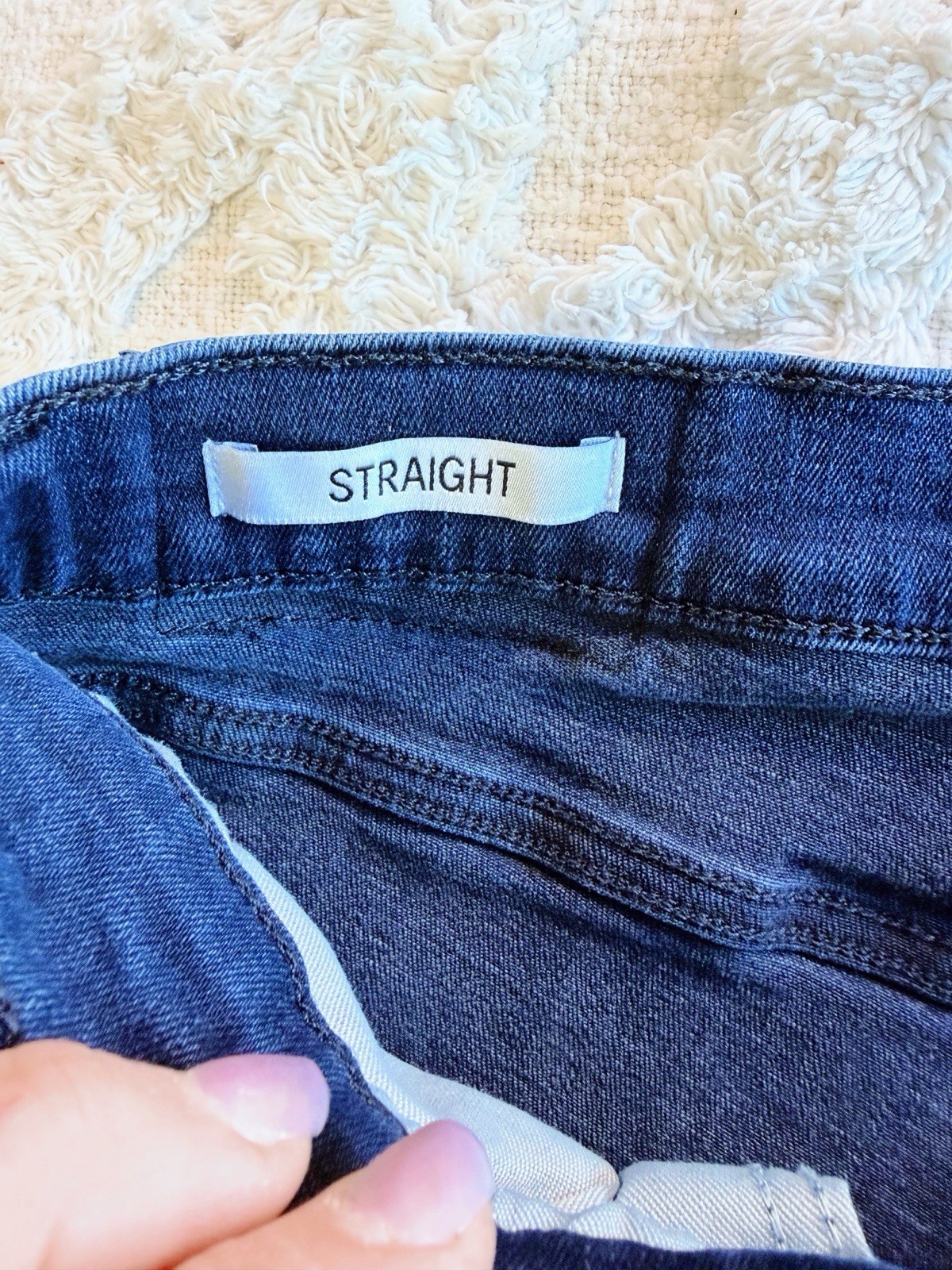Calvin Klein Jeans Men’s Straight Leg Dark Wash Denim Jeans W34 L30 Stretch