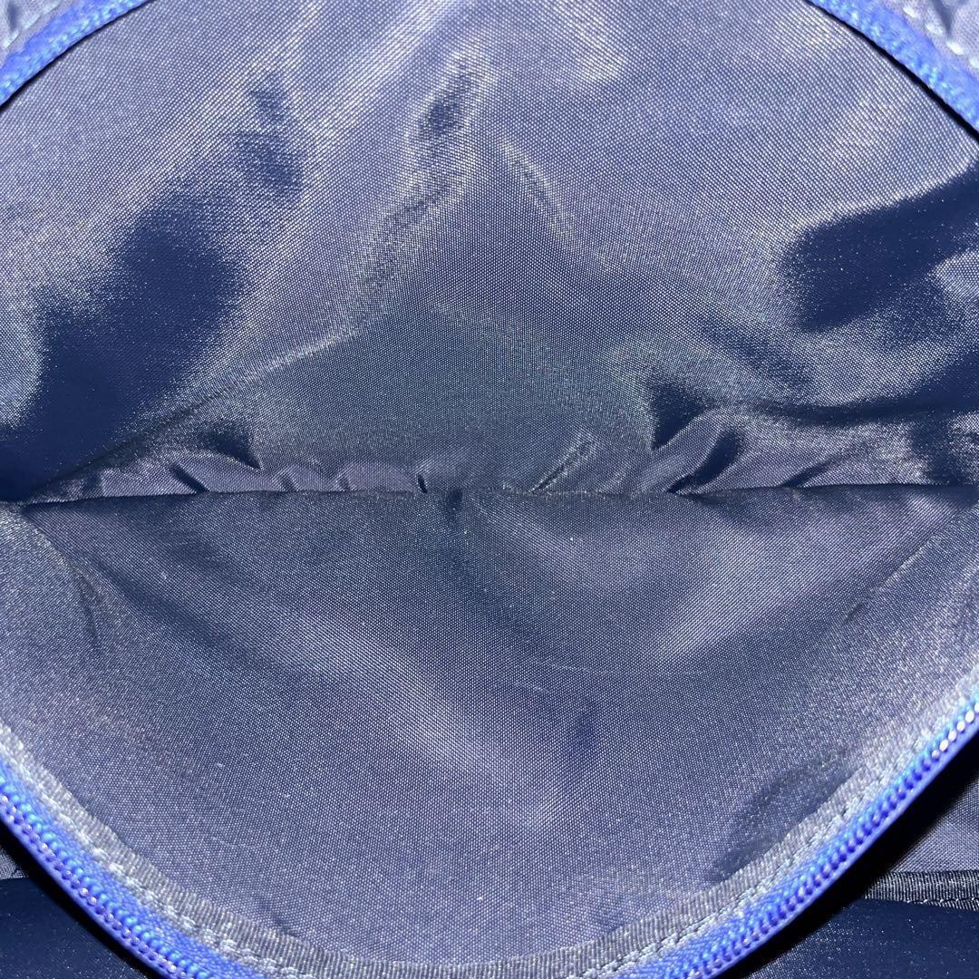 Porter Girl Mousse Navy Nylon Half Moon Shoulder Bag Used
